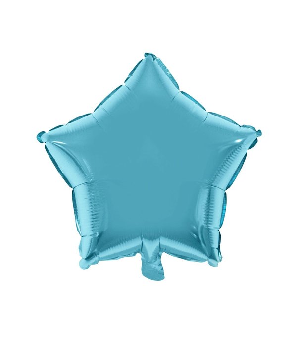Folieballon Ster Lichtblauw - 46cm