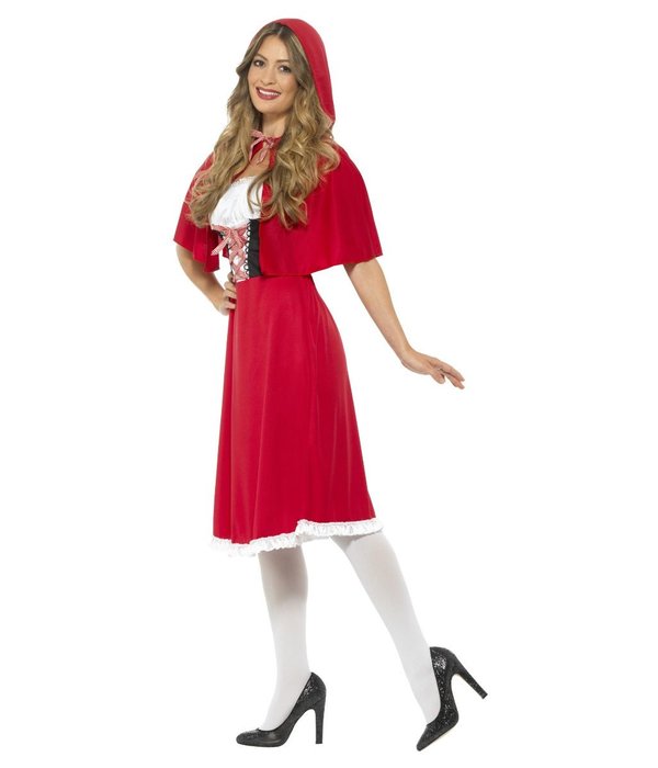 Roodkapje Jurk Met Cape Dames