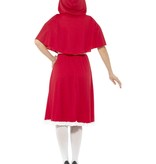 Roodkapje Jurk Met Cape Dames