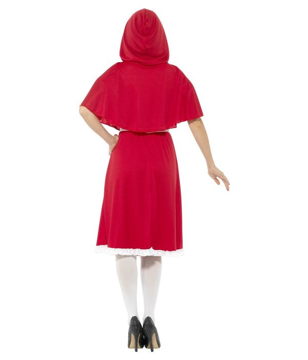 Roodkapje Jurk Met Cape Dames