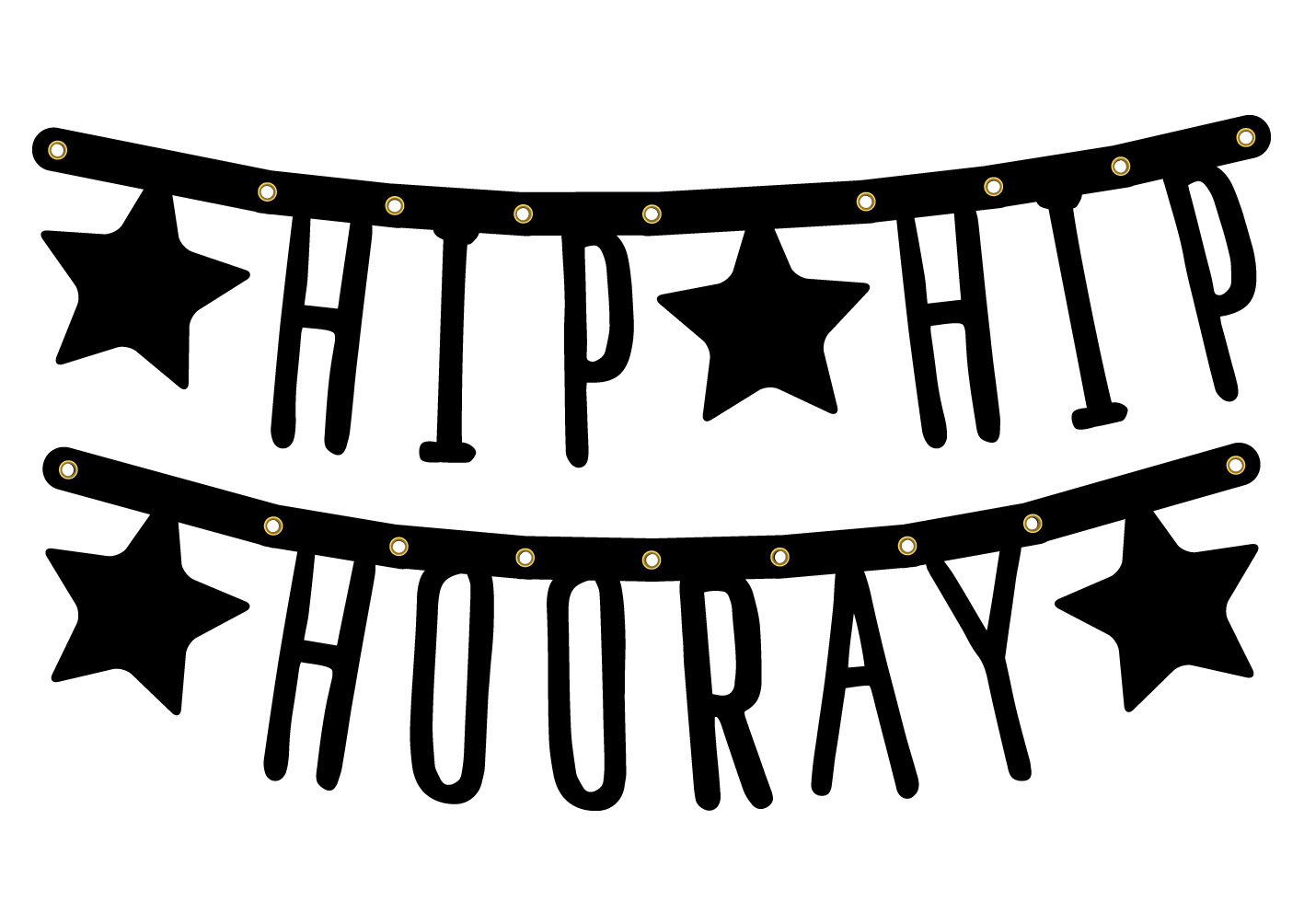 Letterslinger Hip Hip Hooray