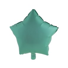 Folieballon Ster Chroom Groen - 46cm