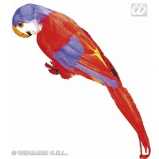 Decoratieve Papegaai rood