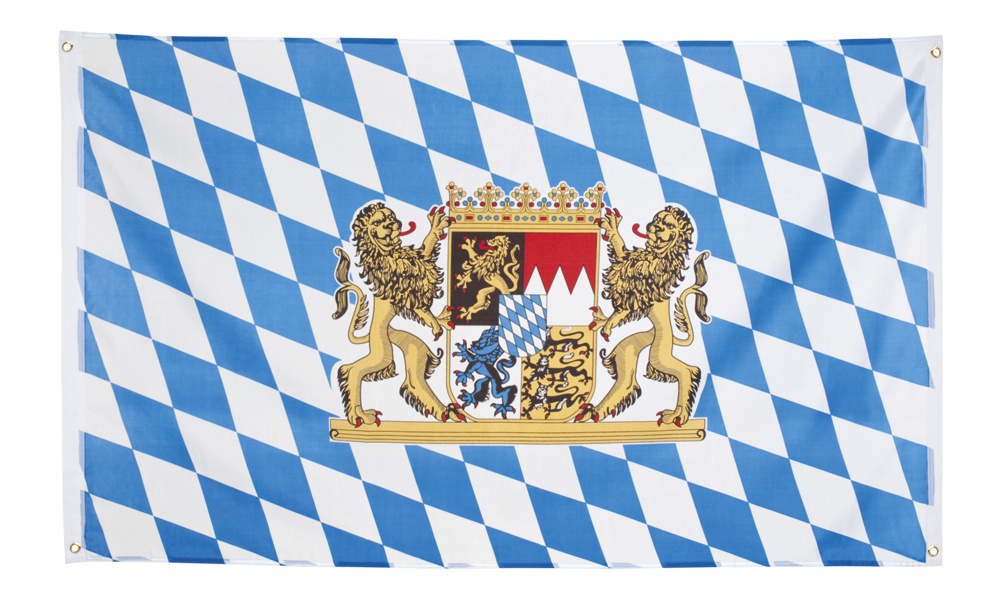 Vlag Oktoberfest Beieren - 90 x 150 cm afbeelding