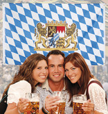 Vlag Oktoberfest Beieren - 90 x 150 cm