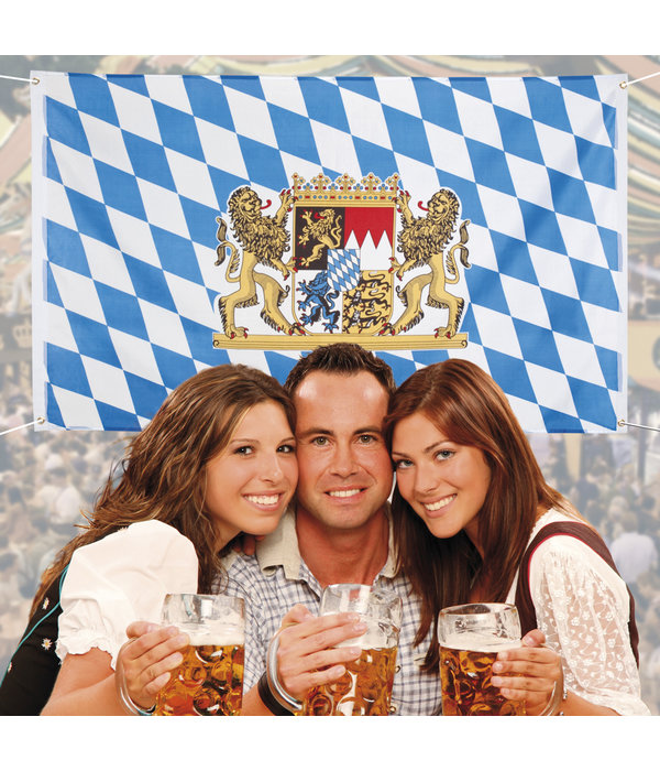 Vlag Oktoberfest Beieren - 90 x 150 cm