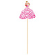 Partyprikkers Prinses 20cm 8 stuks