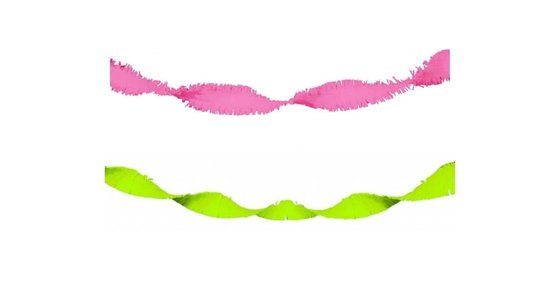 Crepe papier slingers