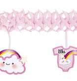 Roze Geboorteslinger Meisje - 4 Meter