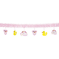 Roze Geboorteslinger Meisje - 4 Meter