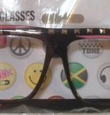 Bril disco zonder glas