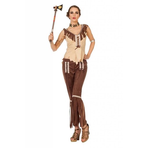 Indianen vrouw kostuum Cherokee
