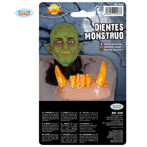 Griezelige Monster Tanden