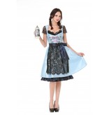 Dirndl Jurk Vicotria Blauw