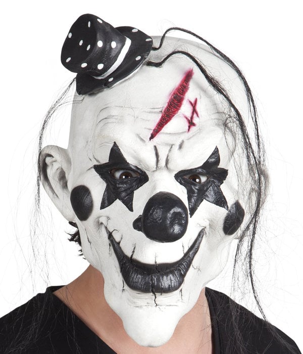 Humoristisch sigaar Wissen Crimi Clown Horror masker - Feestbazaar.nl