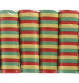Set 6 Rollen serpentines rood/geel/groen (4 m)