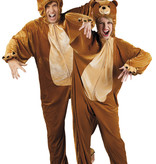 Beren kostuum pluche volwassen