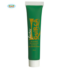 Tube schmink donkergroen