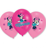 6 Minnie Mouse™ ballonnen 27cm