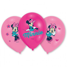 6 Minnie Mouse™ ballonnen 27cm