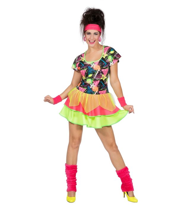 Rockin the 80's jurkje neon