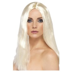 Showbizz Pruik Blond lang
