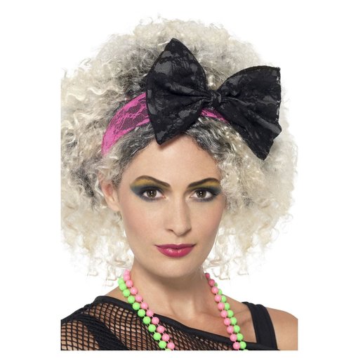 Kanten Hoofband met Strik 80's