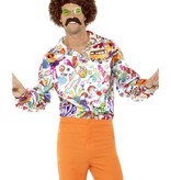 Jaren 60 Hippie Blouse Groovy