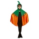 Pompoen cape kind met capuchon