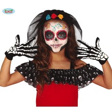 Skeletten handschoenen kind