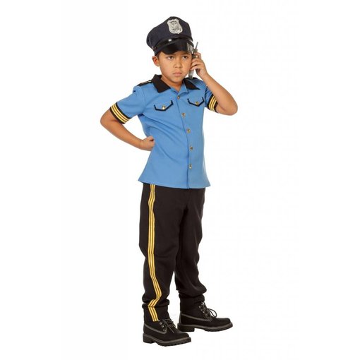 Politiejongen pakje blue