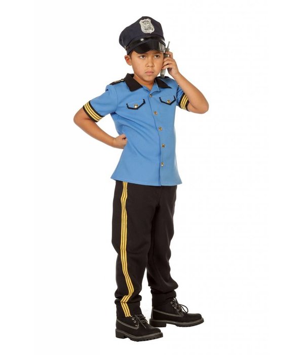 Politiejongen pakje blue