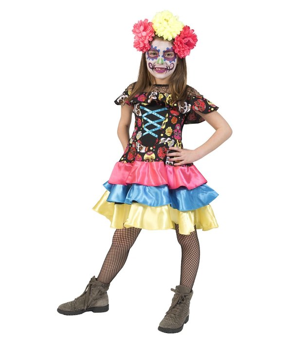 Day of the Dead Muerto jurkje meisjes
