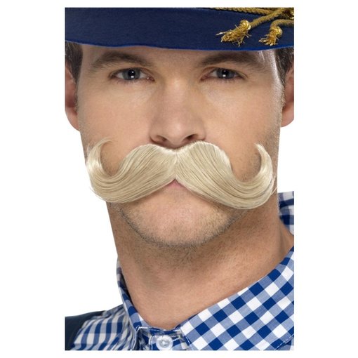 Authenthieke Blonde Oktoberfest Snor