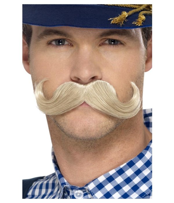 Authenthieke Blonde Oktoberfest Snor