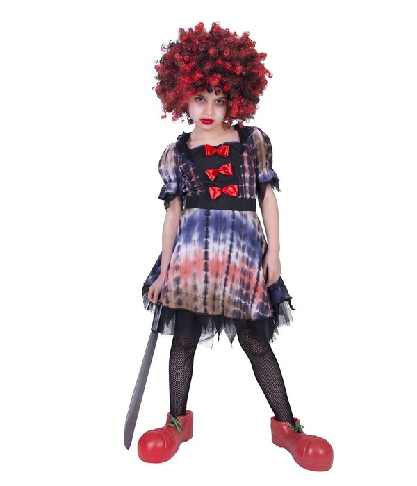 Creepy clown jurkje kind Luna