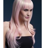 Professionele pruik lang blond candy Sienna