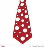 Stropdas Clown rood