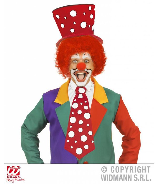 Stropdas Clown rood