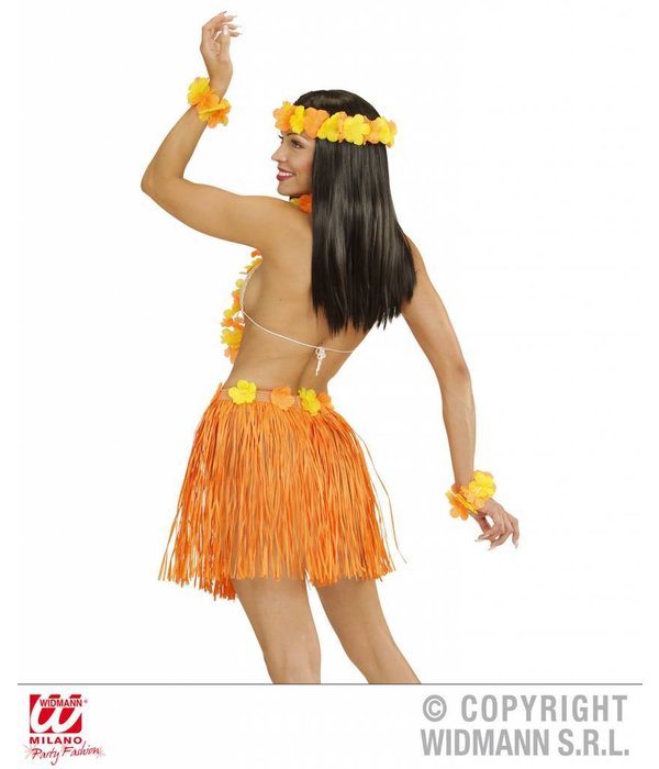 Hawaii set oranje