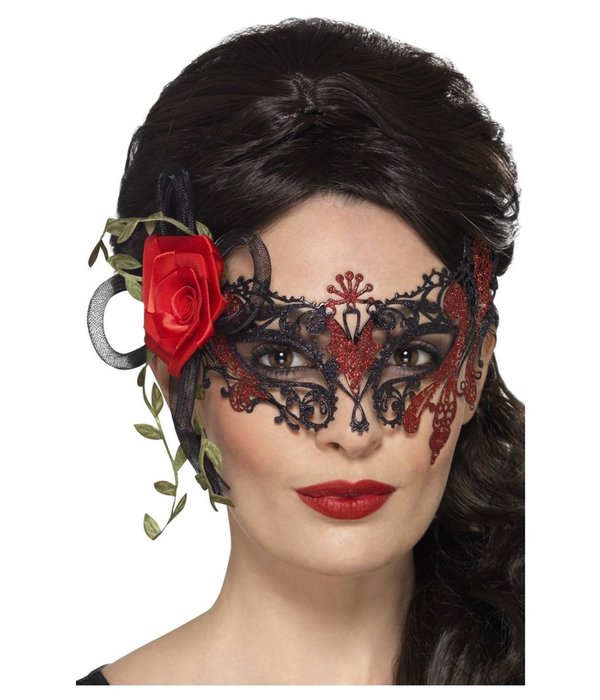 Oogmasker filigraan Day of the Dead