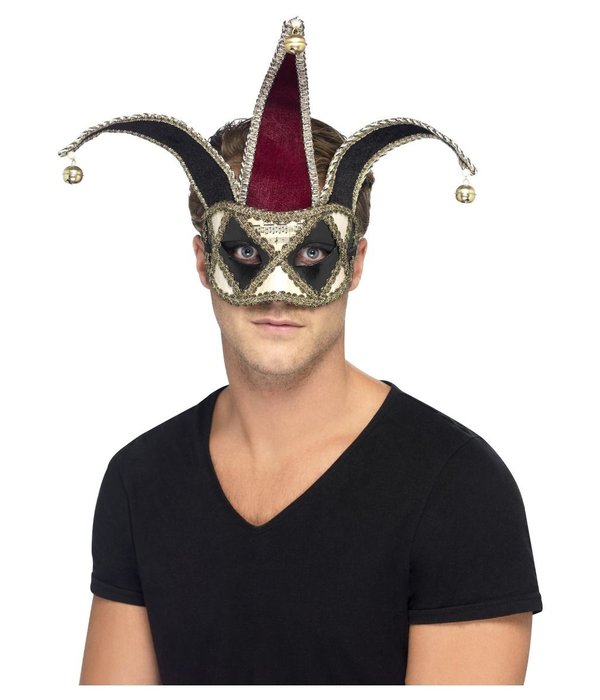 Venetiaans Harlekijn masker