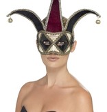 Venetiaans Harlekijn masker