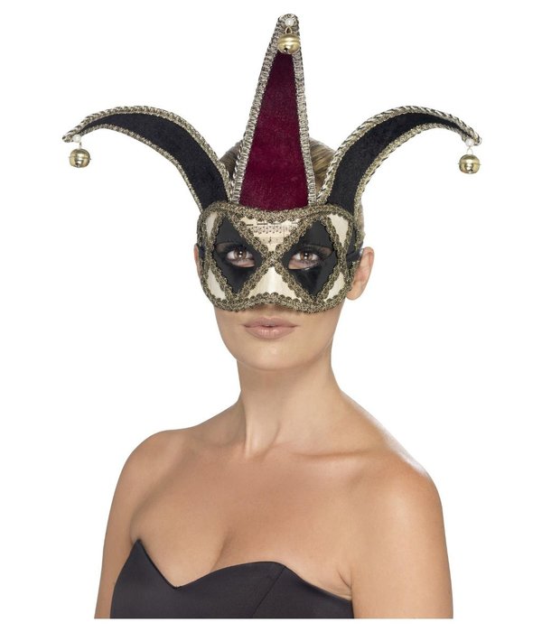 Venetiaans Harlekijn masker