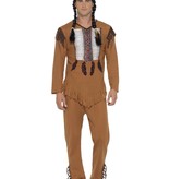 Inheemse Amerikaanse Indiaan kostuum man