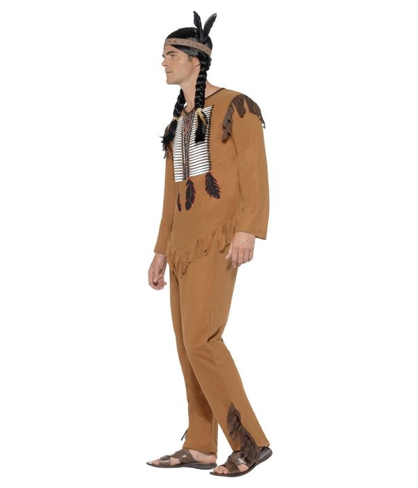 Inheemse Amerikaanse Indiaan kostuum man