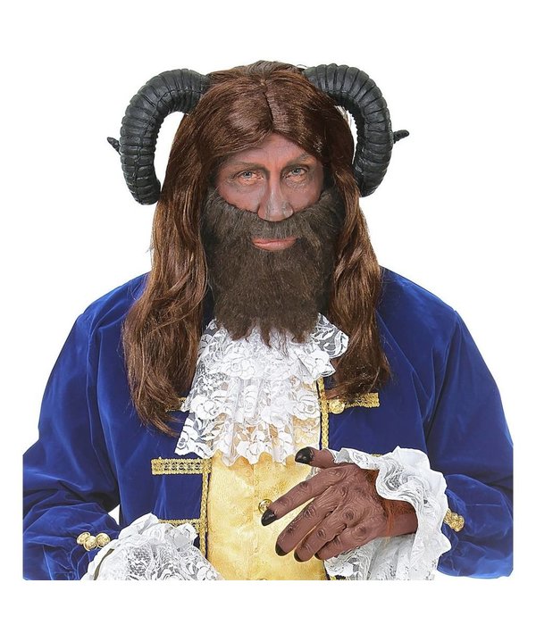 Pruik Beest Met Hoorns