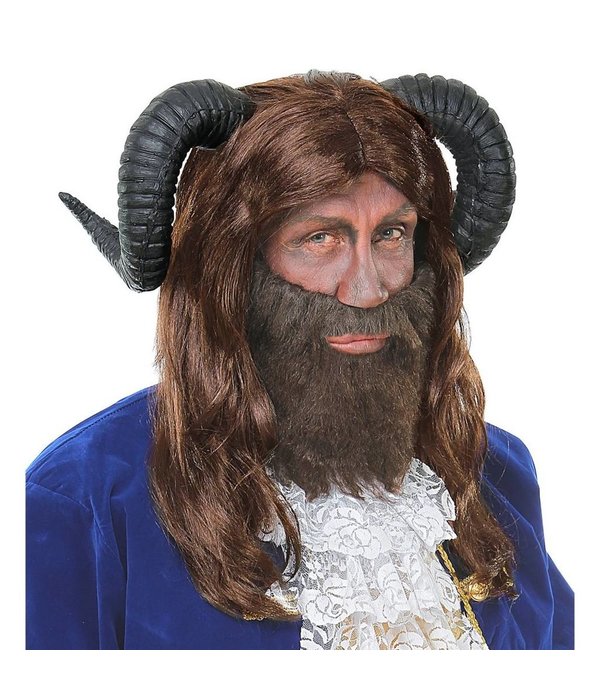 Pruik Beest Met Hoorns