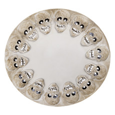 Dienblad schedels 38x40cm