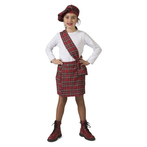 Schots Schoolmeisje kostuum